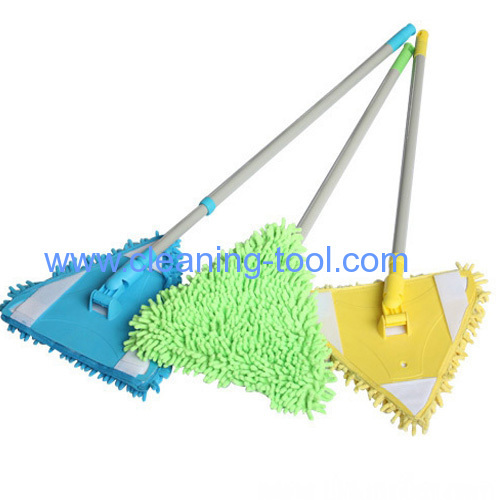 TRIANGULAR MICROFIBER FLAT MOP