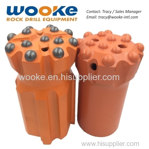 DTH down the hole rock drilling tools top hammer thread drill bits