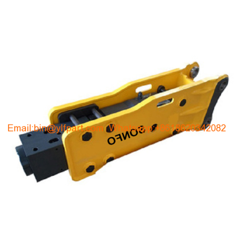 Cat mini excavator attachment Sonfo Hydraulic breaker silence type rock hammer