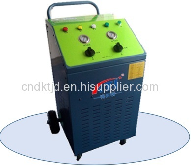 Light commercial refrigerant recovery recycling machine unit