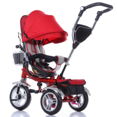 3 IN 1 Baby stroller Cheap baby stroller tricycle kids push tricycle