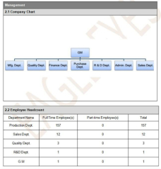 China Factory Audit Checklist