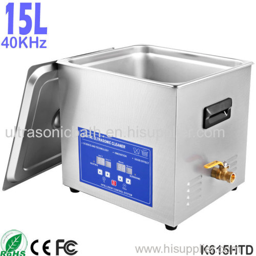 15L Heated Ultrasonic Cleaning Laboratory Sonicator Bath