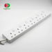 6 Outlet Power Strip Surge Protector 3 Ft Cord With 2 USB Charger Port 900 Joules