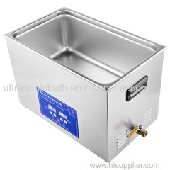 30L Heated Commercial Ultrasonic Parts Cleaner for Sale