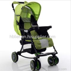 Cool colours gold frame folding baby cart stroller 2 in 1