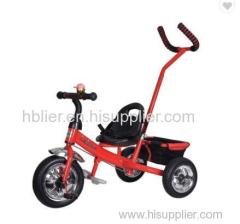 Child Tricycle With Push Bar