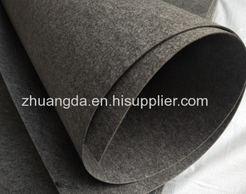 Chemical fiber felt white gray black polyester needled chemical fiber felt high temperature resistant industrial wool fe