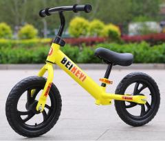 different colors raw material seat kid balance bike