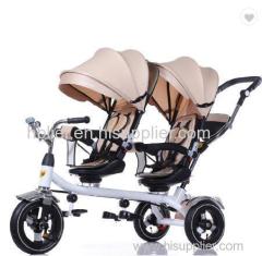 kids double seat baby tricycle / children tricycle two seat for twins