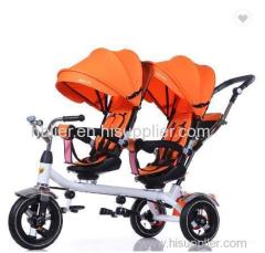 kids double seat baby tricycle / children tricycle two seat for twins