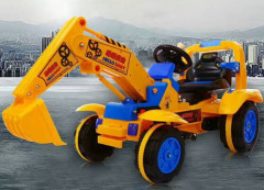 Ride on toy Excavator Volume Adjusted/ Children Electric Excavator for Sports