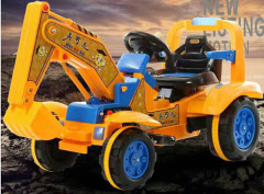 Ride on toy Excavator Volume Adjusted/ Children Electric Excavator for Sports