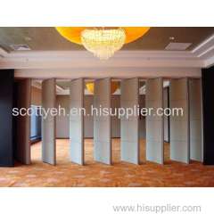 movable partition/glass partition/operable wall/flooding door