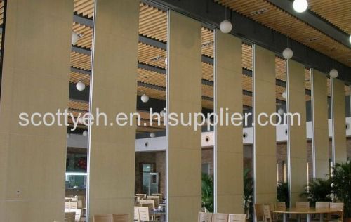 office glass partition,hotel operable wall,movable partition,flooding door