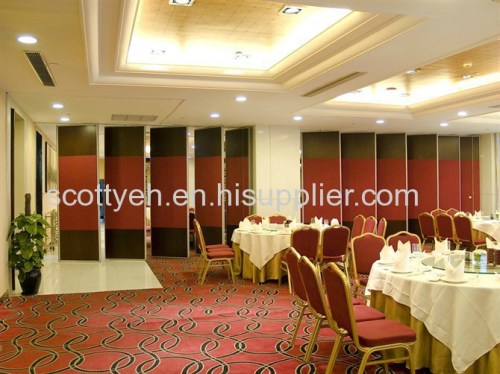 office movable wall meeting rood operable partition hotel galss partition