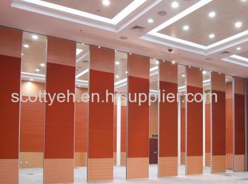 office glass partition,hotel operable wall,movable partition,flooding door