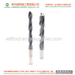 Manufacturer Customized Precision 5D 8.3mm Inner Coolant Tungsten Carbide Drill Bits For Hardened Steel