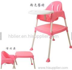 Children table and chairs baby seat baby high feeding/dinner highchair/high chairs