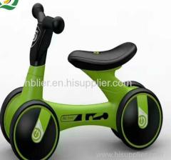 4 Wheel Kids scooter balance bike and swing car for kids plastic push bike