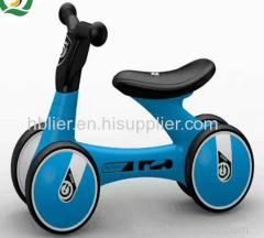 4 Wheel Kids scooter balance bike and swing car for kids plastic push bike