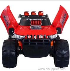 Children driving plastic cars electric four-wheel drive cars for children