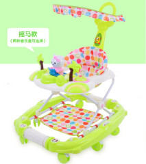 New model baby walker with safety Belt/Baby trolley walker with rocker