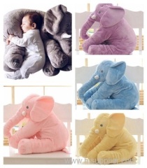 40cmBaby Pillow Elephant Food Cushion Children Bedroom Bedding Decoration Bebe Bed Bed Car Seat Children Plush Toys