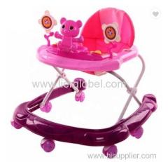 4 In 1 Plastic 8 Wheels Rolling Baby Walker