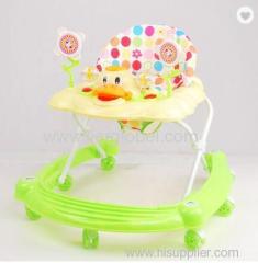 4 In 1 Plastic 8 Wheels Rolling Baby Walker