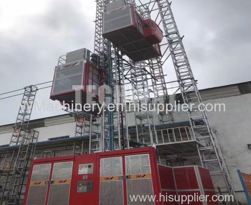 Building hoists with middle speed