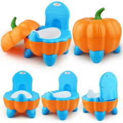 Pumpkin Types Plastic Potty Training Baby Toilet