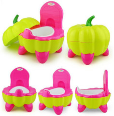 Pumpkin Types Plastic Potty Training Baby Toilet