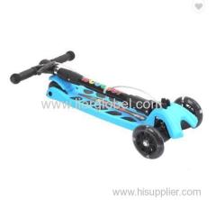 Baby Foldable Printing PU 3wheels Children Kick Scooter Outdoor Sport