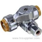 Brass valve CUPC valve TEE valve