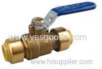 Ball valve brass valve