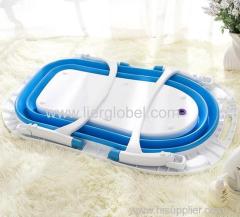 Newborns Bath Basin Portable Foldable Plastic Baby Bath Tub