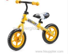fashion and safe style kids balance bike no pedal for toddler