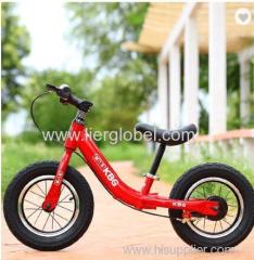 12 inch kids balance bike bicycle safety baby kick bike with EVA tyre