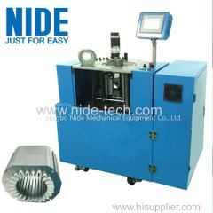 Electric motor stator insulation paper inserting machine