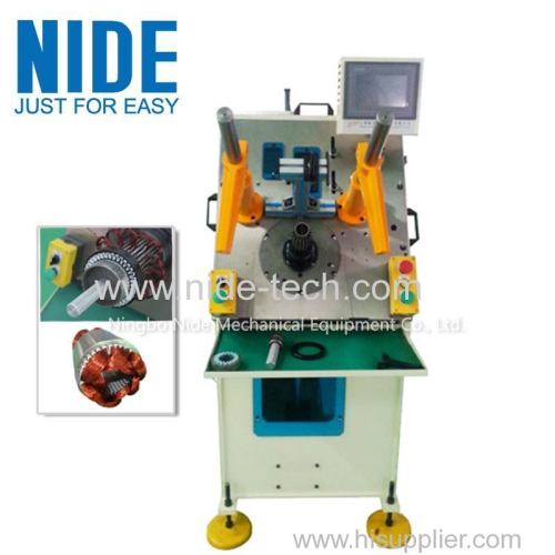 Generator motor automatic stator winding inserting machine