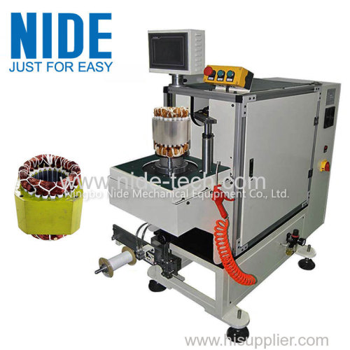 semi automatic Pump motor automatic stator coil lacing machine