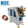 Motor stator coil servo winding inserting machine