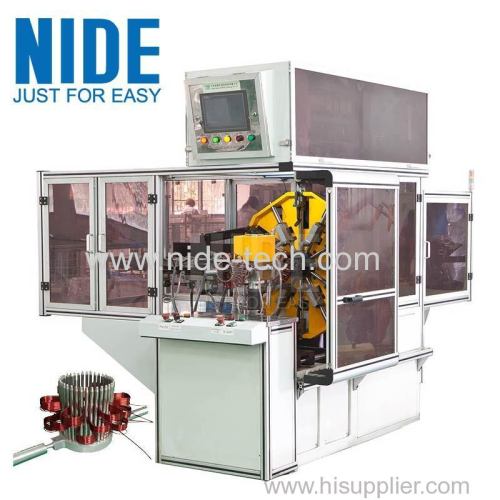 NIDE generator motor stator winding machine for Electric generator motors