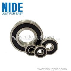 Spherical surface electric motor ball bearing