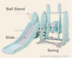 Multifunctional mini slide kids indoor swing chidren plastic slides