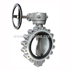 Lug type butterfly valve