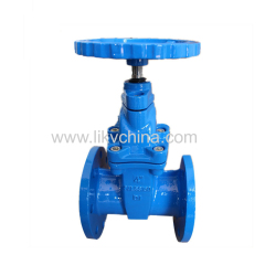 GGG50 Rubber seat flange gate valve