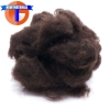 Brown Polyester Staple Fiber Recycled Grade Polyester Fiber 1.5Dx38mm Black color