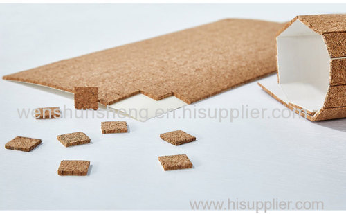 Glass Separated Cork Pads with Foam